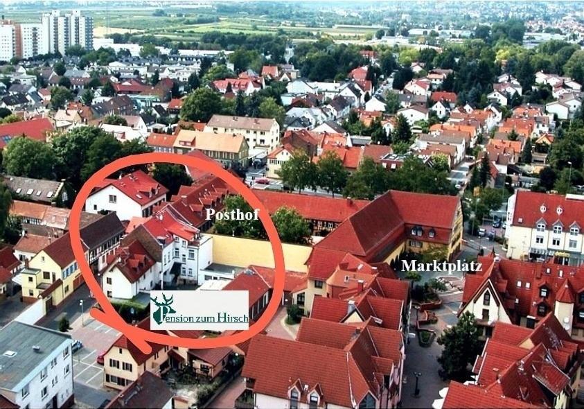 Hotel-Pension Zum Hirsch Hattersheim am Main المظهر الخارجي الصورة