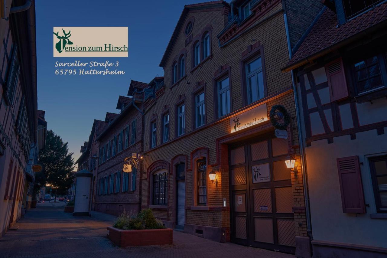 Hotel-Pension Zum Hirsch Hattersheim am Main المظهر الخارجي الصورة